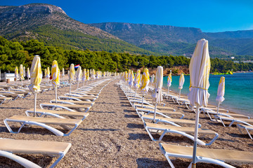 Zlatni rat beach and landscape view