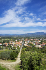 Fototapeta na wymiar Arezzo view. Color image