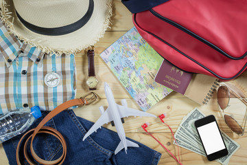 Travel concept with accessory