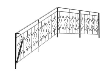 Iron  railing.