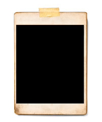 old photo instant film photography image retro