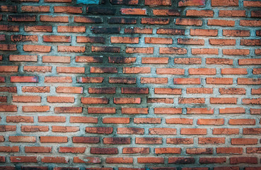 Old brick wall texture background.