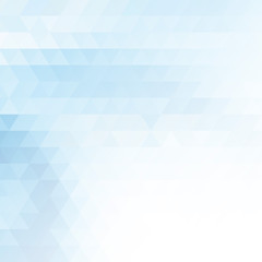 Abstract minimal banner or background with white and blue pixels.