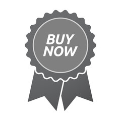 Isolated badge icon with    the text BUY NOW