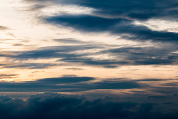 Obraz premium Beautiful sunset sky. Sky Background.