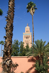 Fototapeta na wymiar In the city of Marrakesh (Morroco)