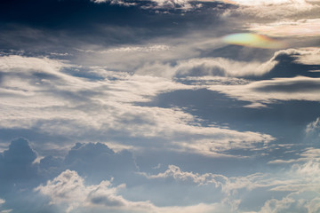 Obraz premium Beautiful sunset sky. Sky Background.