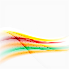 Wave abstract background