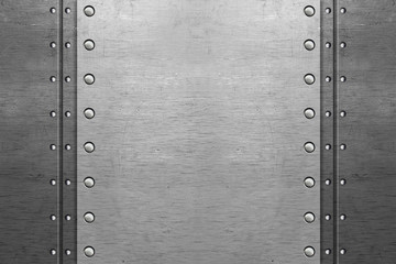 Metal frame rivets board