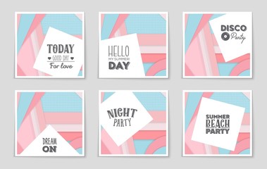 Fototapeta premium Abstract vector layout background for web and mobile app, art template design, list, page, mockup brochure theme style, banner, idea, cover, booklet, print, flyer, book, blank, card, ad, sign, sheet.