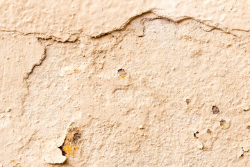 Old painted wall damage surface