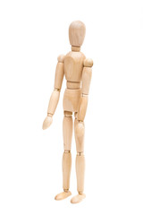 man on the white background