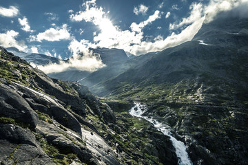 Waterfall in Norway