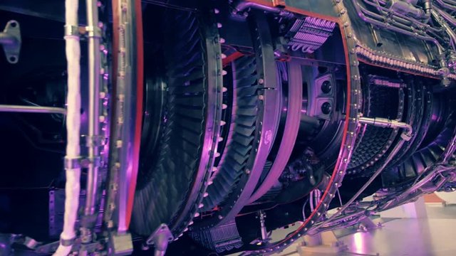 Armored military BMP and soldiers on the board, successful cross the river by swimming. Quadrocopter shooting 