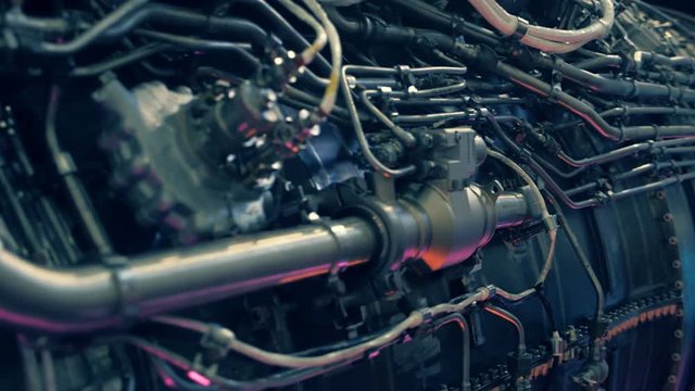 Armored military BMP and soldiers on the board, successful cross the river by swimming. Quadrocopter shooting 