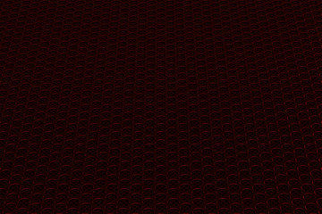 Circular speaker grille