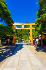 Entrance Sakurayama Hachiman-Gu Shrine Takayama V