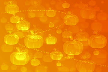 full color abstract background with pumkin concept.