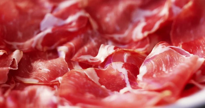 Italian salami slicing of controlled origin and quality very high according to the tradition of Italy with their goodness and Mediterranean taste