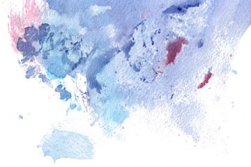 cold color watercolor background