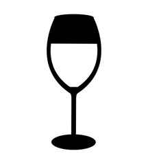 wine cup isolated icon vector illustration design