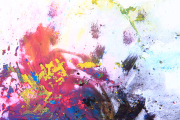 cmyk toner powder (cyan, magenta, yellow, black)
