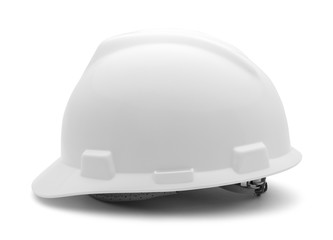 White Hard Hat Side