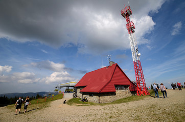 Skrzyczne (Beskidy Mountains in Poland)