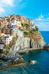 Fototapeta na wymiar Manarola landscape, Cinque Terre, Italy