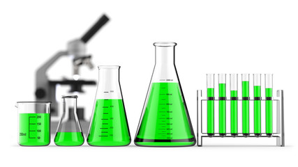 Labor Chemiegläser