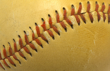 Baseball Closeup