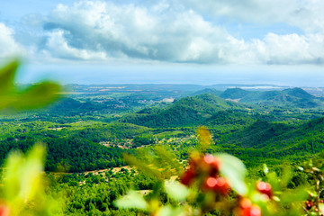 View from San Salvador, Palma de Mallorca