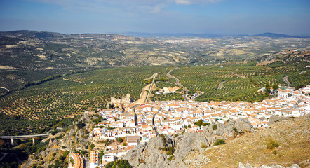 Fototapeta na wymiar Zuheros, villages of Cordoba, Andalusia, Spain