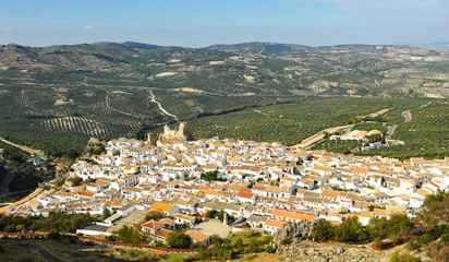 Fototapeta na wymiar Zuheros, villages of Cordoba in Andalusia, Spain