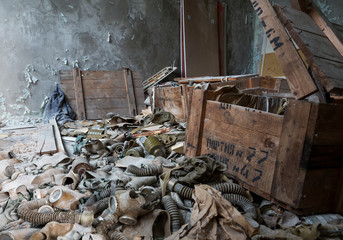 Prypjat bei Chernobyl 30 Jahre nach der Katastrophe