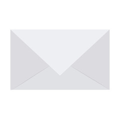 Envelope icon. Message email and letter theme. Isolated design. Vector illustration