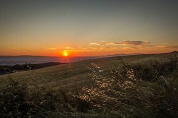tuscany sunset