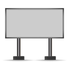 Fototapeta premium billboard for advertising. vector