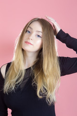 Fototapeta premium portrait of sensual girl