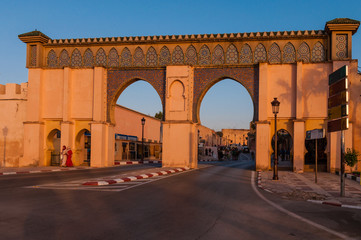 Stadttor Bab Moulay Ismail; Meknes; Marokko