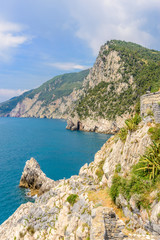 Fototapeta na wymiar Portovenere (Cinque terre) - scenic Ligurian coast, Italy