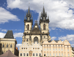 Our Lady of Tyn Church in Prague, Czech Republic