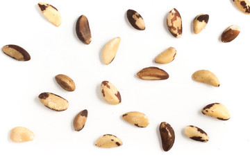 Brazilian Nuts Close-up photo. Castanha do Para