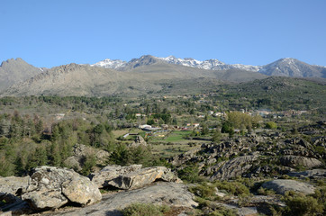 Hamlet in the Corsican mountains