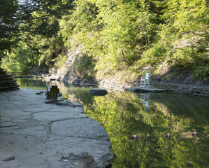 Obraz premium Swimming area