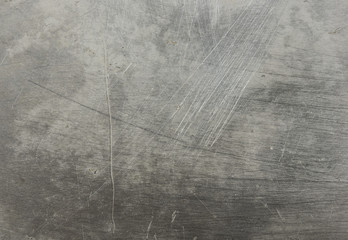texture of the old aluminum surface