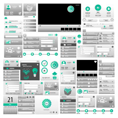 Online user interface design for businesskground