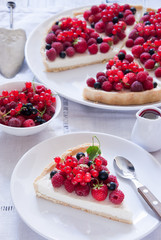 Homemade Berry tart