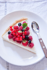 Homemade Berry tart