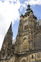 Fototapeta na wymiar Prague cathedral,Czech Republic
